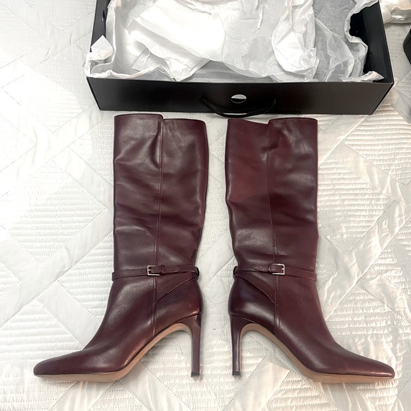 Banana Republic Shoes - Banana Republic Burgundy Boots 8.5